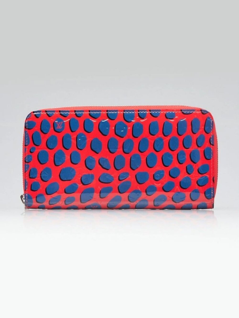 Louis Vuitton Limited Edition Monogram Vernis Zippy Jungle Dots Wallet